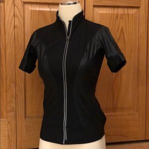 Lululemon Short Sleeve Activity Zip Jacket
